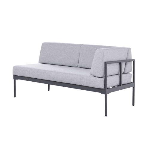 Conjunto de jardim NÍJAR com chaise longue e mesa de centro Conjunto de jardim NÍJAR com chaise longue e mesa de centro