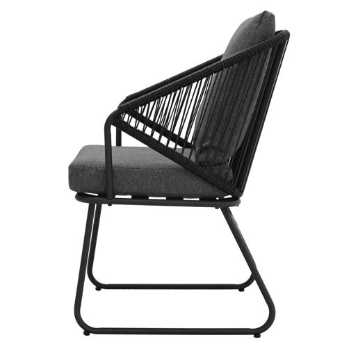 Conjunto de jardim VICAR com mesa retangular e 6 cadeirões Conjunto de jardim VICAR com mesa retangular e 6 cadeirões