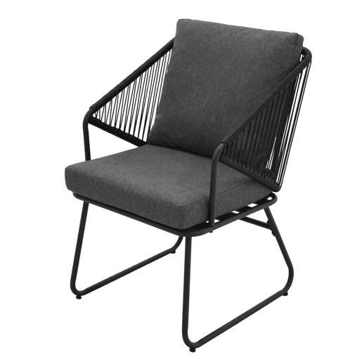 Conjunto de jardim VICAR com mesa retangular e 6 cadeirões Conjunto de jardim VICAR com mesa retangular e 6 cadeirões
