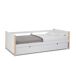 Cama nido URIEL 90cm blanco y madera natural Cama nido URIEL 90cm blanco y madera natural Natural/ Blanco