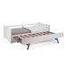 Cama nido URIEL 90cm blanco y madera natural Cama nido URIEL 90cm blanco y madera natural Natural/ Blanco