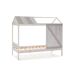 Cama cabaña ELIOT 90cm blanco, gris claro y gris oscuro Cama cabaña ELIOT 90cm blanco, gris claro y gris oscuro Blanco/ Gris