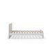 Cama LANI 90cm crema y madera natural Cama LANI 90cm crema y madera natural Beige