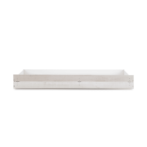 Gaveta cabana JEREMIEL 90cm branco rústico e cinza claro
