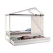 Cajón cabaña JEREMIEL 90cm blanco rústico y gris claro Cajón cabaña JEREMIEL 90cm blanco rústico y gris claro Blanco/ Gris