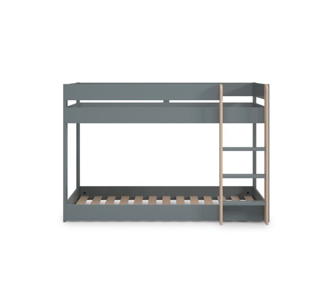Litera montessori azrael 90cm verde caqui - conforama
