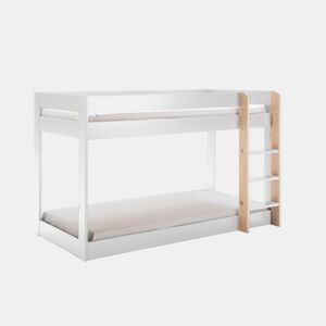 Beliche Montessori AZRAEL 90cm branco e madeira