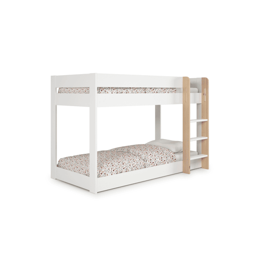 Beliche Montessori AZRAEL 90cm branco e madeira