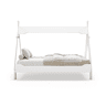 Cabana tipi 90cm LANI branco e madeira natural