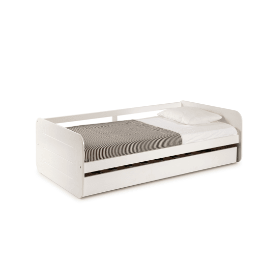 Cama nido MATHIAS 90cm cor branco Cama nido MATHIAS 90cm cor branco
