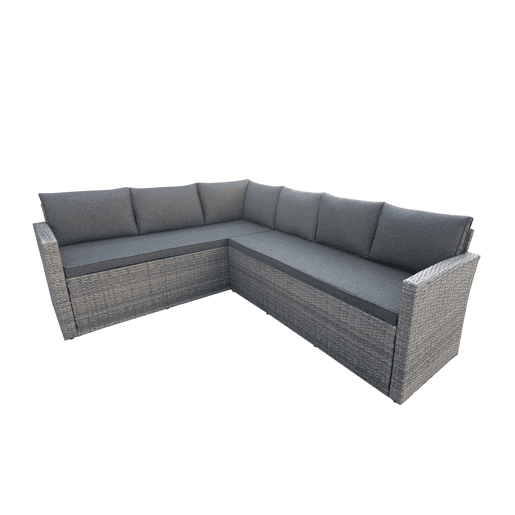 Conjunto de canto para jardim GAVÁ com mesa alta Conjunto de canto para jardim GAVÁ com mesa alta