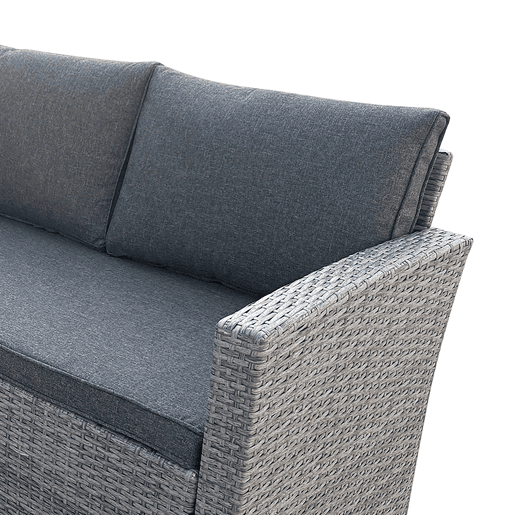Conjunto de canto para jardim GAVÁ com mesa alta Conjunto de canto para jardim GAVÁ com mesa alta