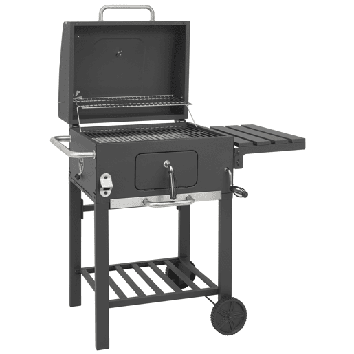 Barbecue de jardim KOA em aço inoxidável, cor preto