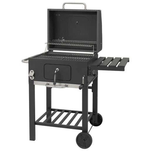 Barbecue de jardim KOA em aço inoxidável, cor preto