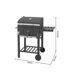 Barbacoa de jardín KOA color negro e inoxidable Barbacoa de jardín KOA color negro e inoxidable Negro