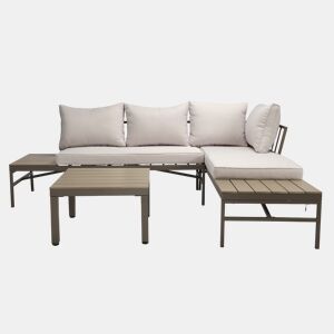 Conjunto de jardim OSLO com sofá de canto