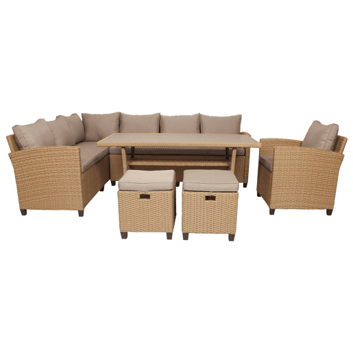 Conjunto de jardim PORTO II castanho