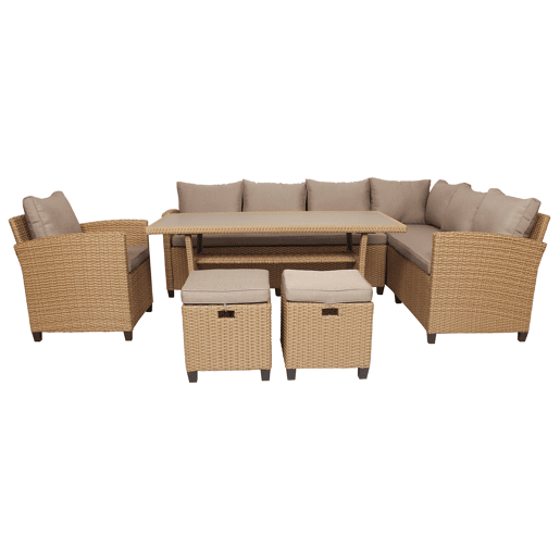 Conjunto de jardim PORTO II castanho