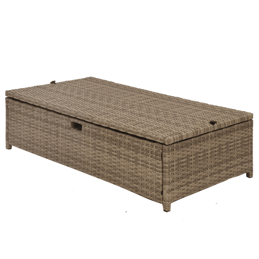 Sofá de jardim IRÚN com mesa de centro e banco Sofá de jardim IRÚN com mesa de centro e banco
