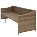 Sofá de jardin IRÚN con mesa baja y banco Sofá de jardin IRÚN con mesa baja y banco Madera