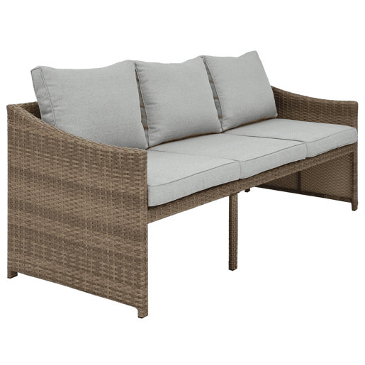 Sofá de jardim IRÚN com mesa de centro e banco Sofá de jardim IRÚN com mesa de centro e banco