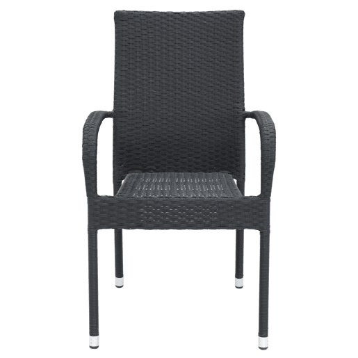 Cadeira de jardim PALERMO cor preto