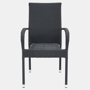 Cadeira de jardim PALERMO cor preto
