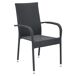 Silla de jardín PALERMO color negro Silla de jardín PALERMO color negro Negro