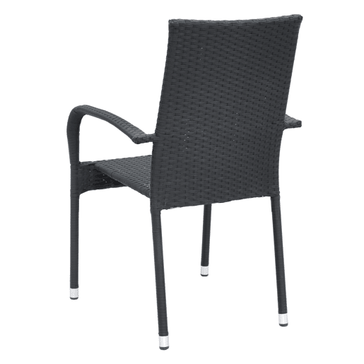 Cadeira de jardim PALERMO cor preto