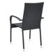 Silla de jardín PALERMO color negro Silla de jardín PALERMO color negro Negro