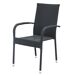Silla de jardín PALERMO color negro Silla de jardín PALERMO color negro Negro