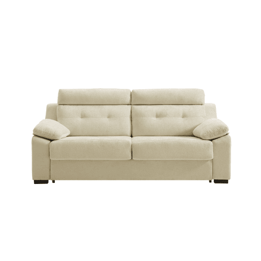 Sofá cama 3 lugares CALA cor bege