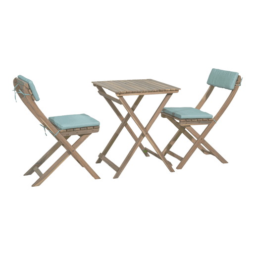 Conjunto de varanda RIVEIRA com mesa e 2 cadeiras Conjunto de varanda RIVEIRA com mesa e 2 cadeiras