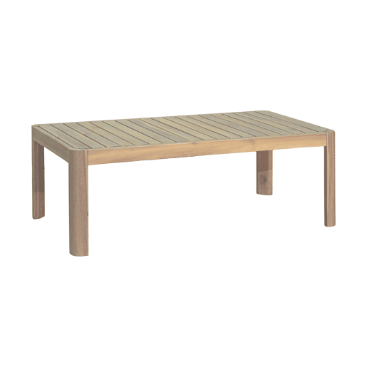 Conjunto de jardim ARTEIJO em madeira com mesa baixa