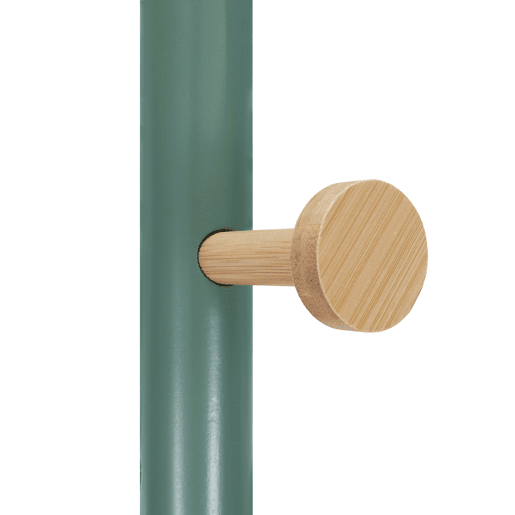 Cabide de pé LUCA 176cm cor verde Cabide de pé LUCA 176cm cor verde
