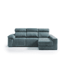 Chaise longue direita com relax elétrico ALL cor azul