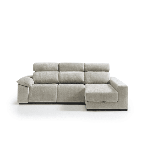 Chaise longue direita com relax elétrico ALL cor branco