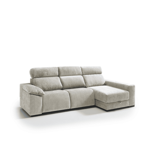Chaise longue direita com relax elétrico ALL cor branco
