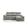 Chaise longue direita com relax elétrico ALL cor bege