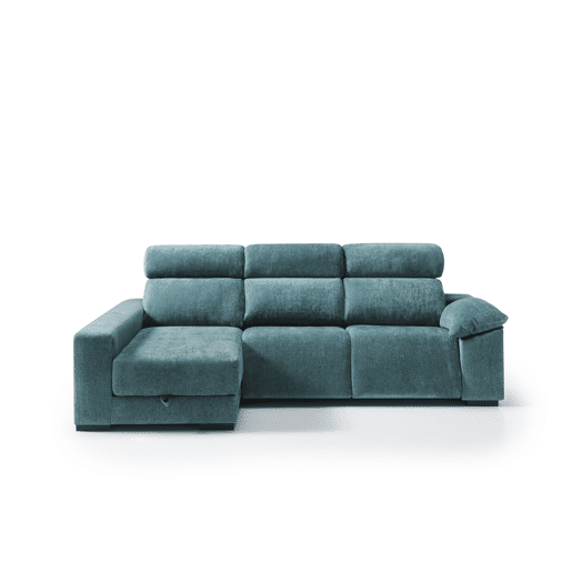 Chaise longue esquerda com relax elétrico ALL cor azul Chaise longue esquerda com relax elétrico ALL cor azul