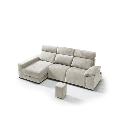 Chaise longue esquerda com relax elétrico ALL cor branco Chaise longue esquerda com relax elétrico ALL cor branco