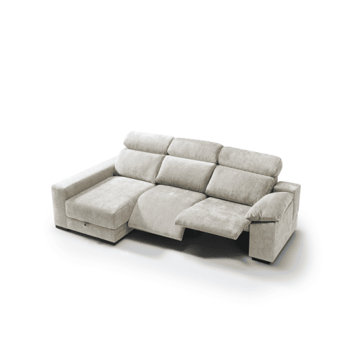 Chaise longue esquerda com relax elétrico ALL cor branco Chaise longue esquerda com relax elétrico ALL cor branco