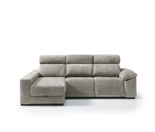 Chaise longue izquierda relax eléctrica all color beige