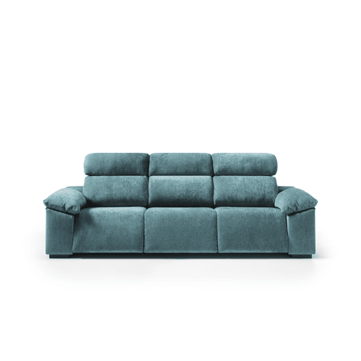 Sofá 4 lugares e 3 assentos relax elétricos ALL cor azul Sofá 4 lugares e 3 assentos relax elétricos ALL cor azul