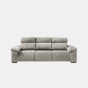 Sofá 4 lugares e 3 assentos relax elétricos ALL cor bege