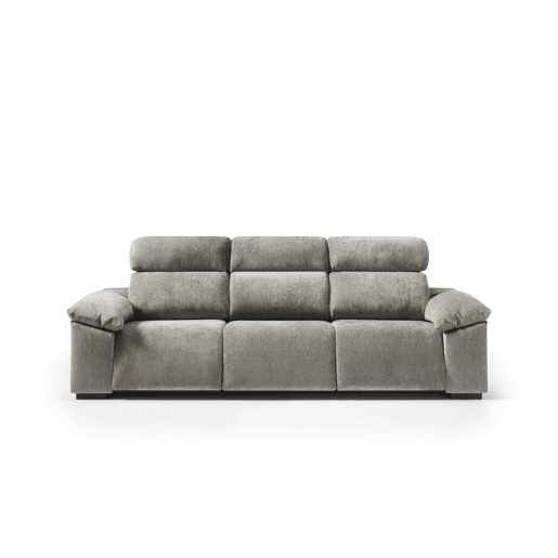 Sofá 4 lugares e 3 assentos relax elétricos ALL cor vison
