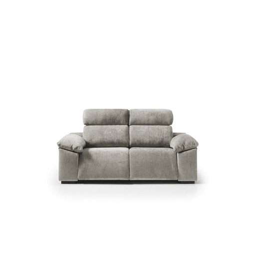 Sofá 3 lugares e 2 assentos relax elétricos ALL cor bege