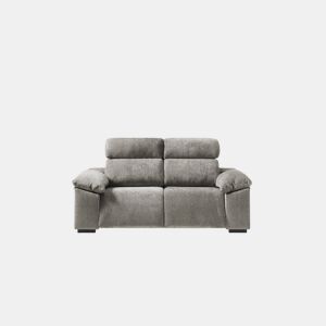 Sofá 3 lugares e 2 assentos relax elétricos ALL cor vison