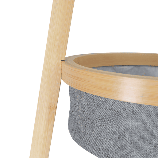 Cabide de pé DUMAN em bambu 170x52x45cm com 6 ganchos Cabide de pé DUMAN em bambu 170x52x45cm com 6 ganchos