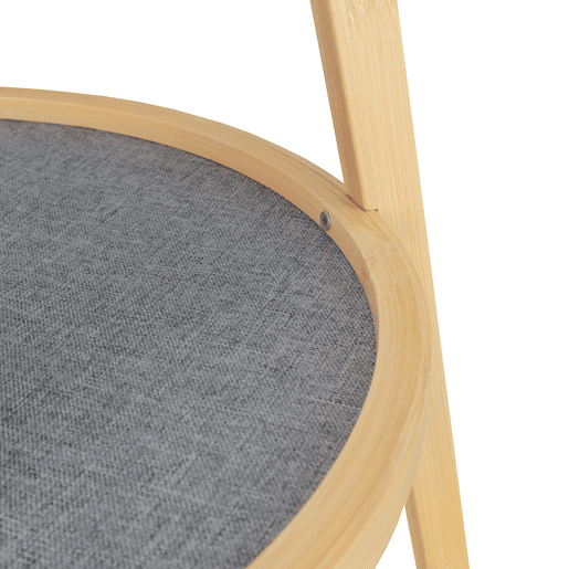 Cabide de pé DUMAN em bambu 170x52x45cm com 6 ganchos Cabide de pé DUMAN em bambu 170x52x45cm com 6 ganchos